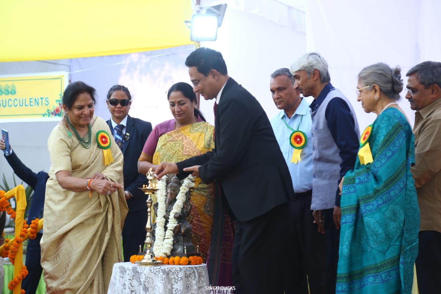 Honorable CM of Delhi Madam Rekha Gupta at All India Kichen Garden Association Meeting at ICAR-IARI